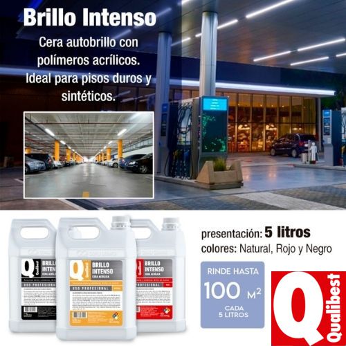 Cera para pisos Brillo Intenso Folleto cera 8M