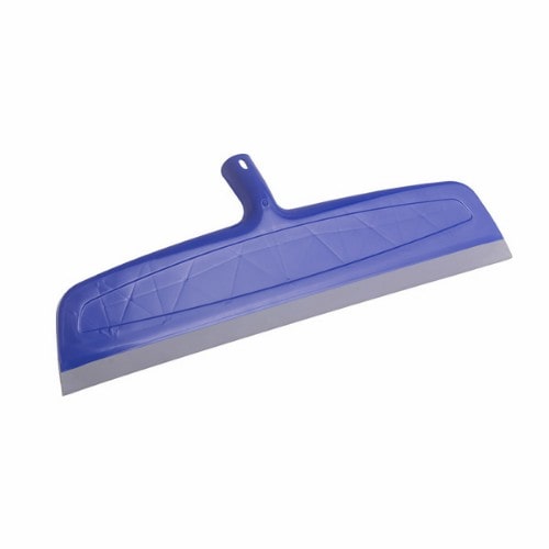 Secador de piso Acqua con goma termofusionada. Ideal para limpieza profesional, elimina el exceso de agua y deja superficies impecables.