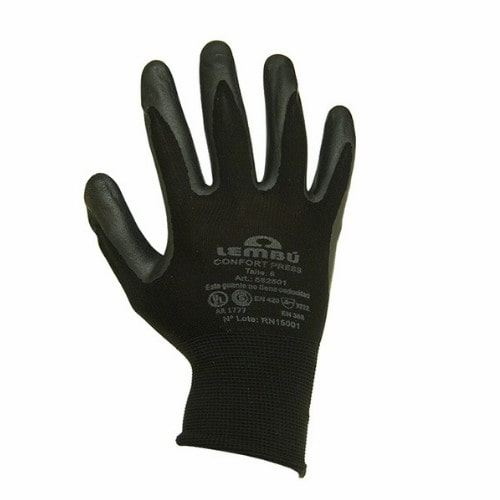 Guante de nitrilo Confor Press con recubrimiento FOAM NITRILO, ideal para protección mecánica, química y térmica en trabajos industriales.