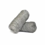 Lana de acero inoxidable para limpieza suave y brillante sin rayar superficies.