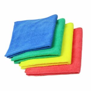 Microfibra multiuso HACCP para limpieza sanitaria profesional con codificación por color y alta absorción.