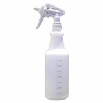 Pulverizador profesional 1 litro completo fabricado en polipropileno resistente con rosca 28mm y tabla de graduaciones, ideal para uso intensivo.