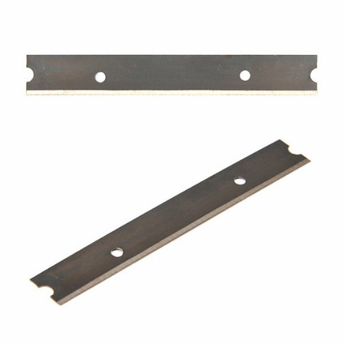 Repuesto de cuchilla para raspín Scrap de acero al carbono, duradero y preciso para limpieza profesional de vidrios y superficies.