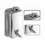 Dispenser de jabón liquido acero inox. Delux 2