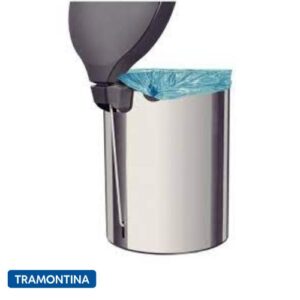 Cesto acero inox. Tramontina T/pedal NEW - Imagen 4