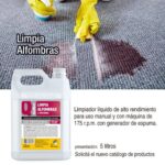 Texto alternativo: Detergente líquido concentrado para alfombras y tapizados