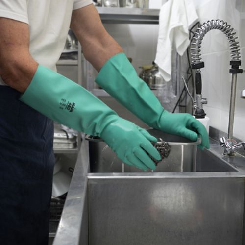 guante de limpieza y protección ultraligera