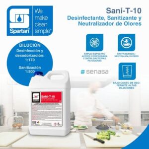 Desinfectante de Superficies de alta dilucion