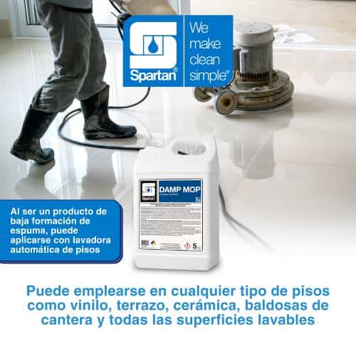 Limpiador de pisos Damp Mop Spartan Liberzi