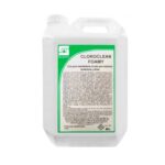 Envase industrial de Chlorclean Foamy para limpieza y desinfección alimentaria