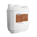 P-Free detergente desincrustante ácido concentrado libre de fósforo para eliminar residuos calcáreos en superficies de acero inoxidable.