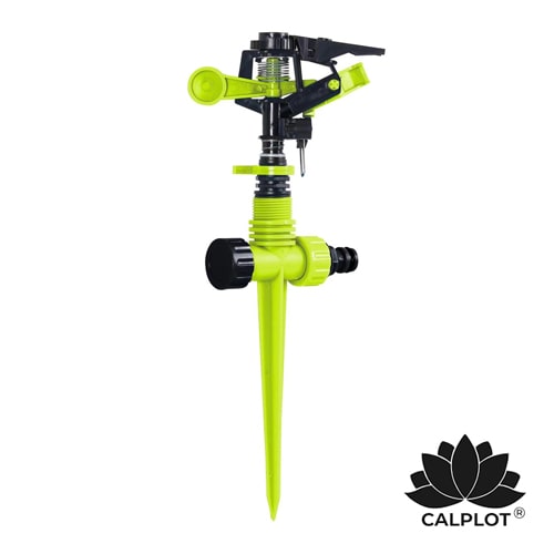 Rociador de impulso Calplot 1/2 con estaca para riego de jardín