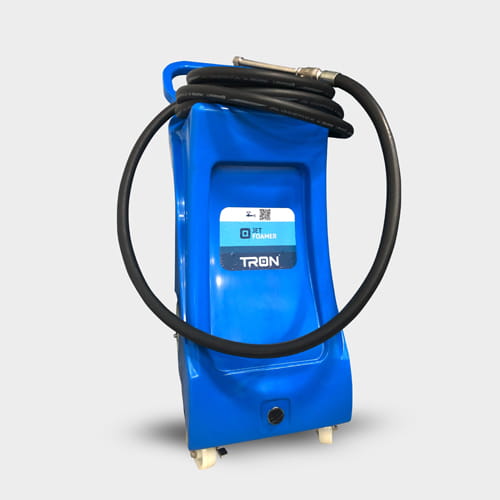 Generador de espuma móvil JetFoamer TRON con tanque de 50 litros y sistema por aire comprimido