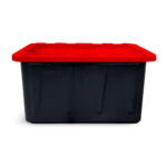 Caja con tapa Vittex de 24, 34, 54, 87 y 102 litros para almacenamiento y transporte profesional