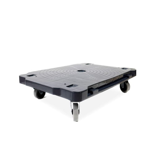 Carro transporte Easy Go Carro transporte Easy Go de cuatro ruedas y 150 kg de capacidad para mover cajas e insumos