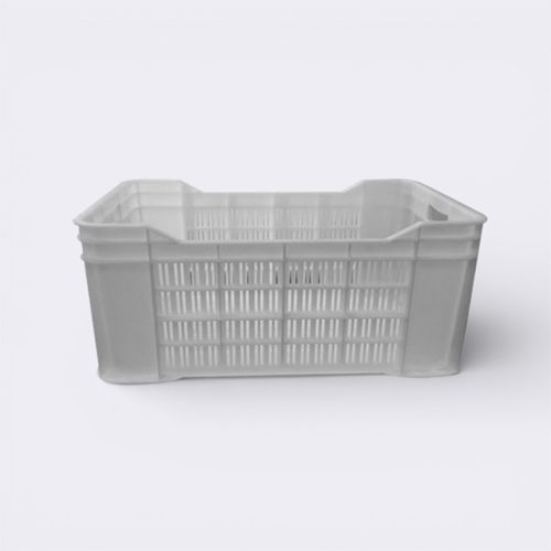 Cosechero plástico 40L Cosechero plástico 40L reforzado y apilable para almacenamiento y transporte